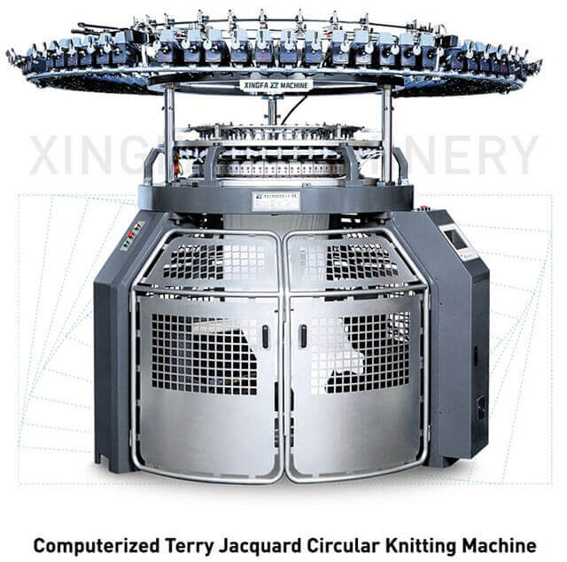 computerized jacquard knitting machine