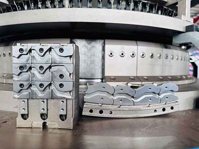 three-thread fleece circular knitting machine