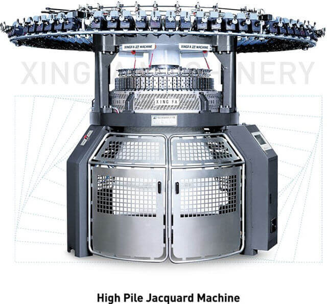 High Pile Jacquard Circular Knitting Machine